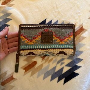 STS Ranchwear Multicolor Woven Bifold Wallet